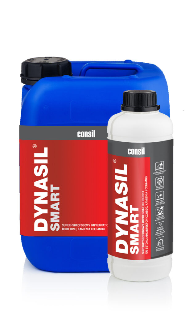 DYNASIL® SMART - Impermeabilizare pentru suprafețe expuse la murdărie atmosferică, pete grase și creștere microbiană