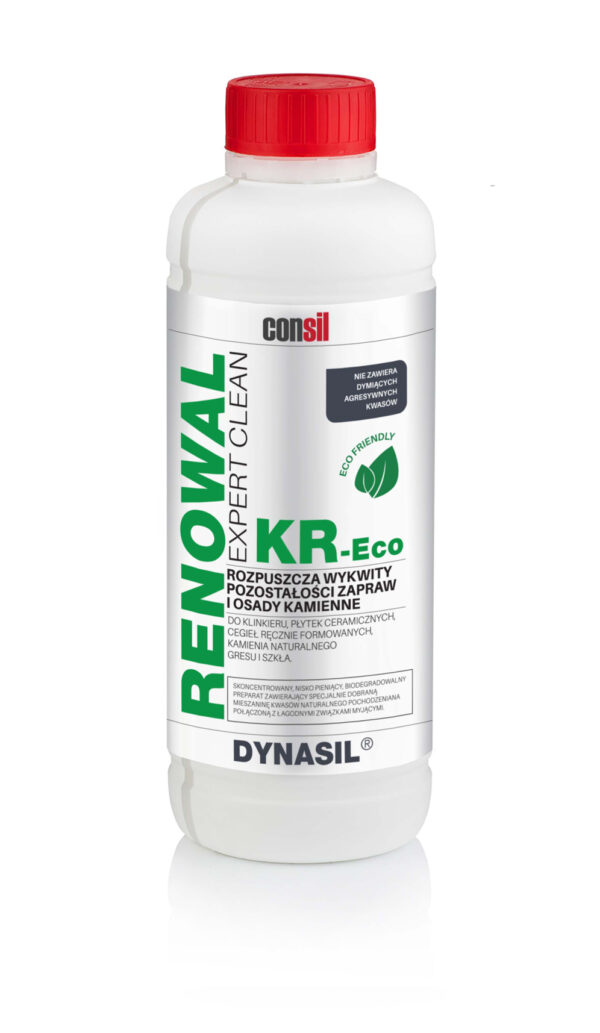 DYNASIL ® RENOWAL KR-Eco - soluție ecologică pentru îndepărtarea petelor de ciment și a mortarului uscat